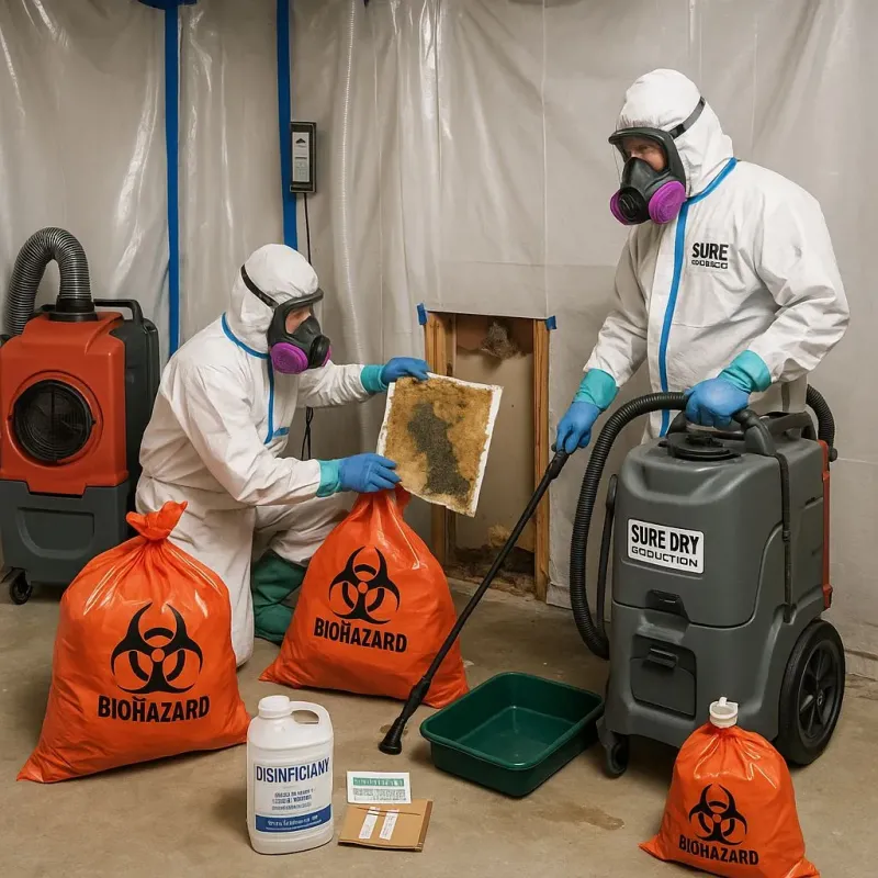 Contaminated Water Handling Protocols process in Salisbury, NC