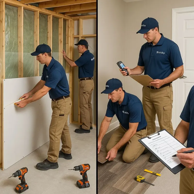 Repairs and Reconstruction process in Salisbury, NC